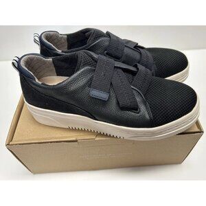 Dr. Scholl's Easygoing Womens Shoes Sz 10 M Athletic Black Platform Sneakers NEW